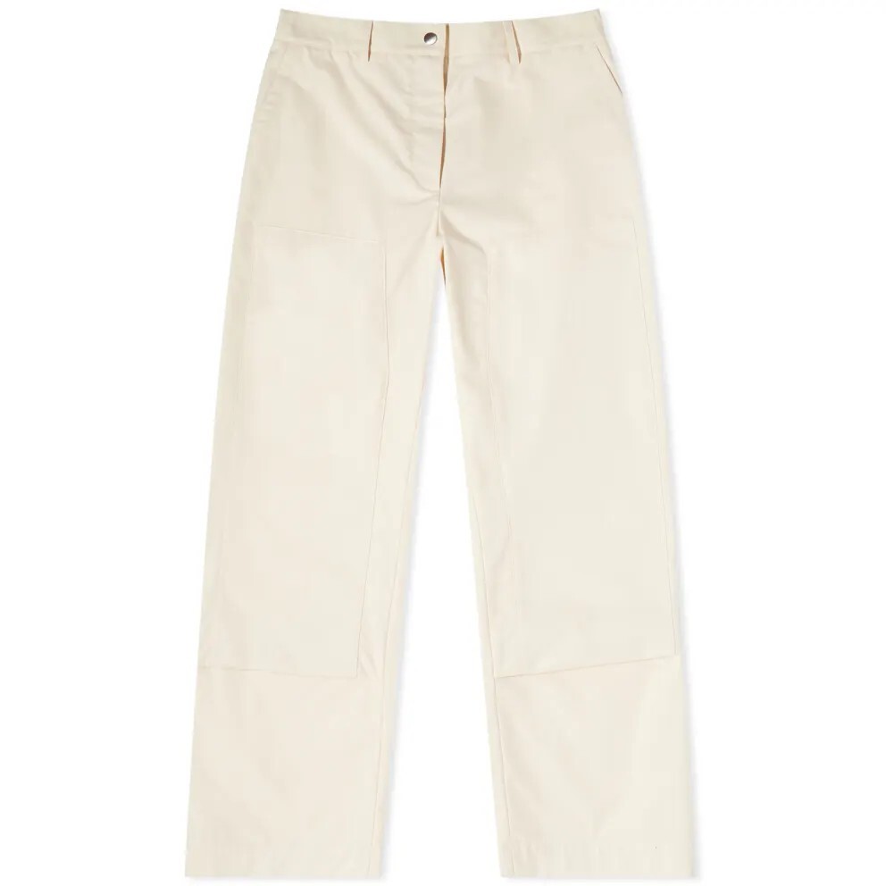 

Брюки Jil Sander Wide Leg, кремовый, Бежевый