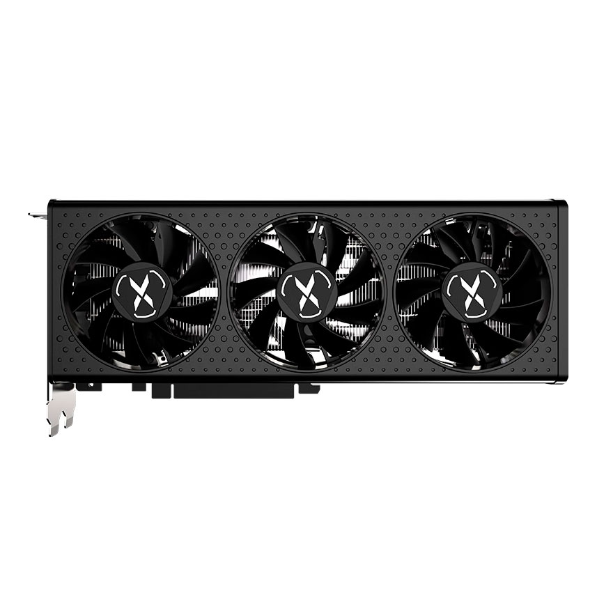 Видеокарта XFX Radeon RX 7600 Black Wolf Edition, 8Гб, черный цена и фото