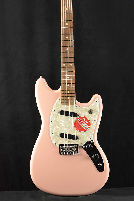 

Накладка на гриф Fender Mustang Shell Pink Pau Ferro Mustang Shell Pink Pau Ferro Fingerboard