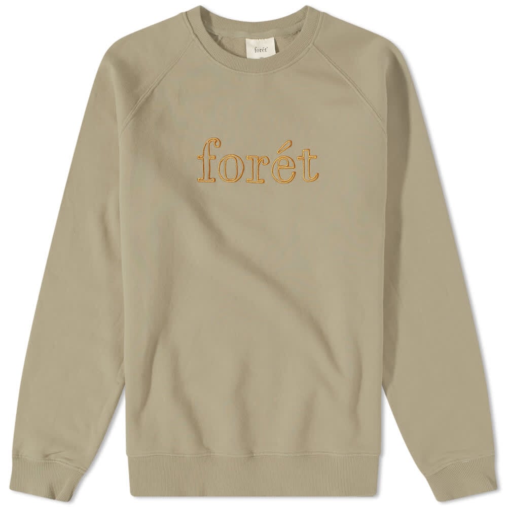 

Толстовка Foret Border Logo Crew Sweat, Серый