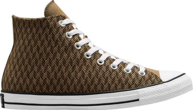 

Кроссовки Converse Chuck Taylor All Star High Herringbone - Sand Dune, коричневый