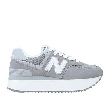 

Кроссовки женские New Balance 574, серый/белый