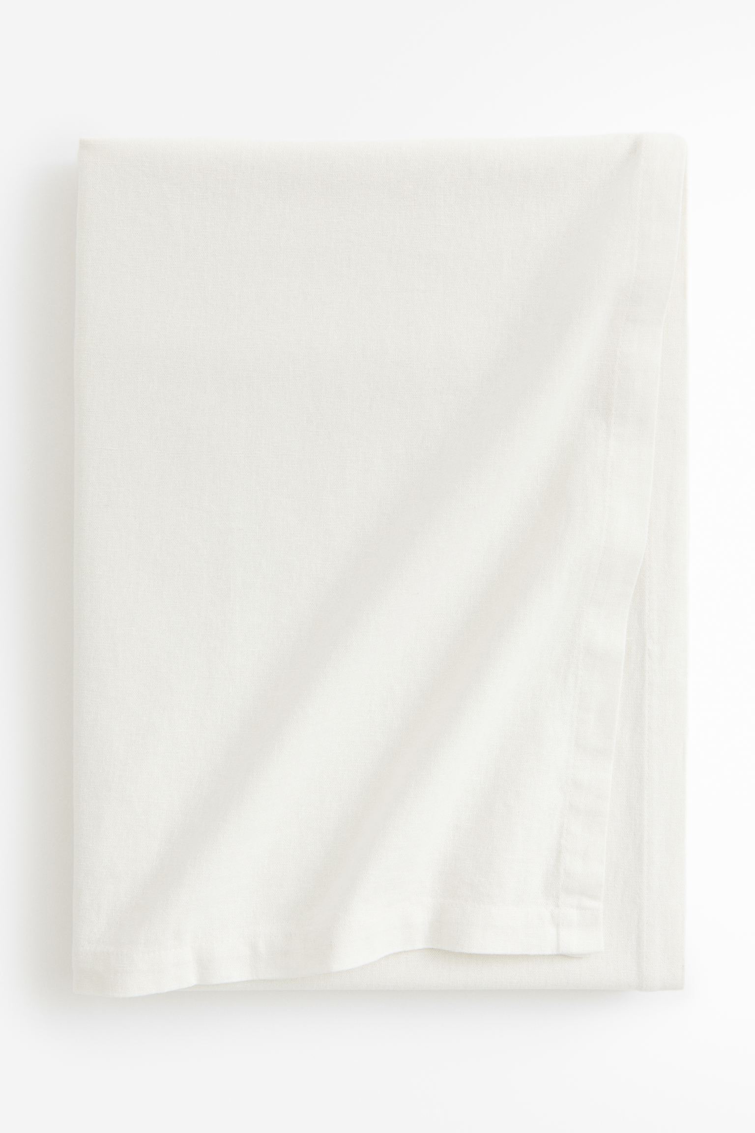 Скатерть H&M Home Linen-blend, белый