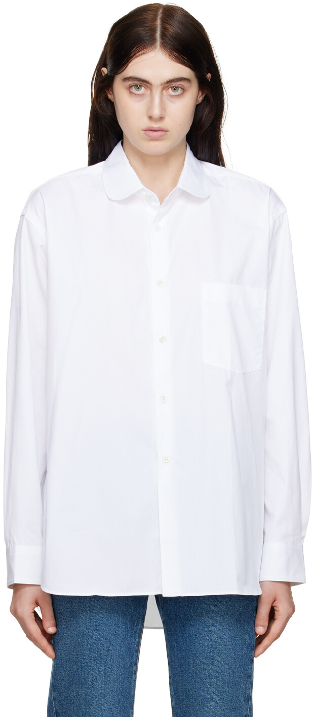 

Белая рубашка на пуговицах Comme des Garçons Shirt
