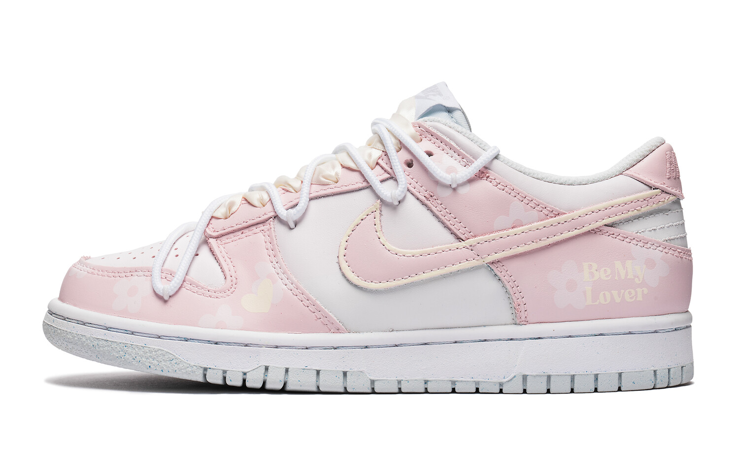 

Кроссовки Nike Dunk Skateboarding Shoes Women's Low-top Pink, розовый