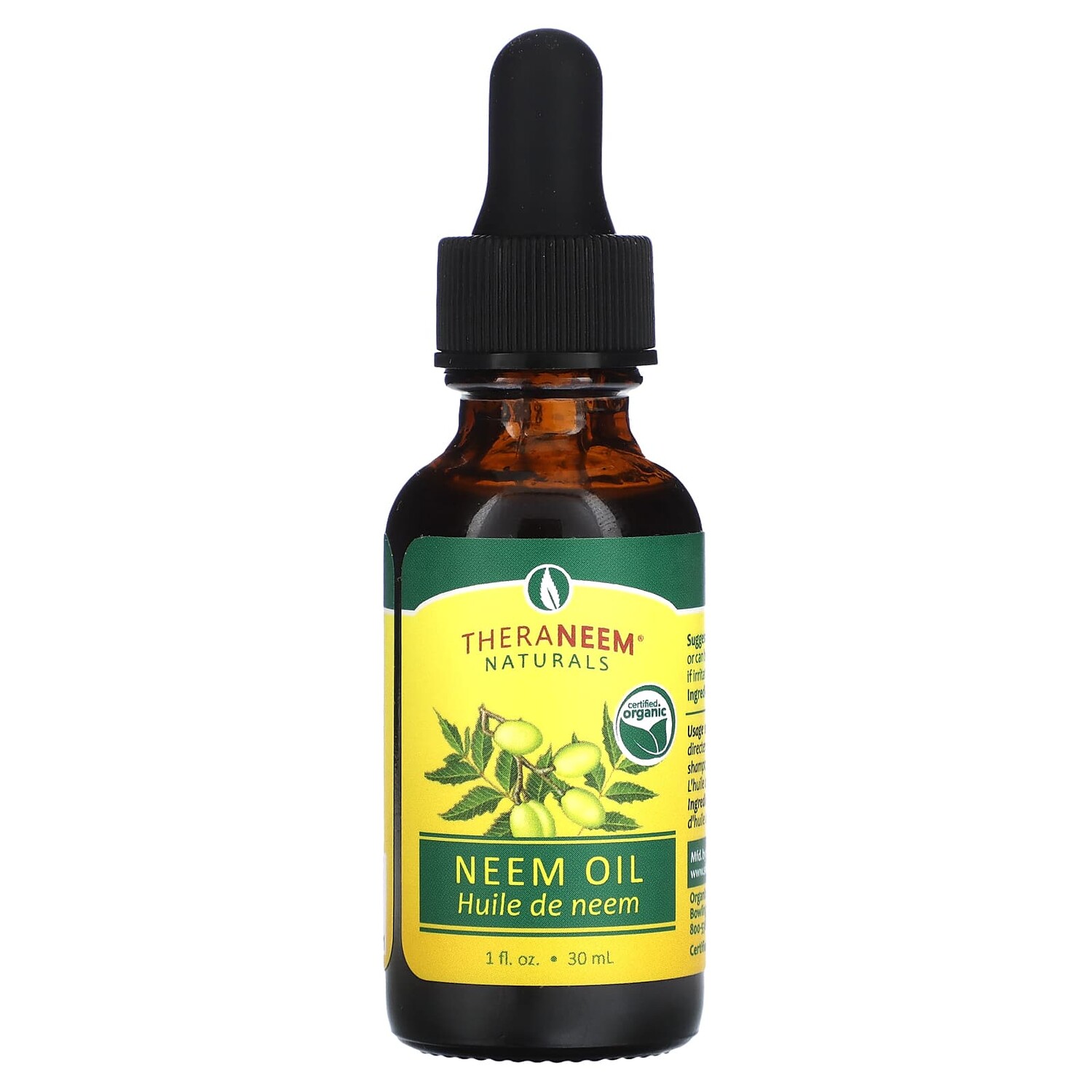 

TheraNeem Naturals, масло нима, 30 мл (1 жидк. унция), Organix South