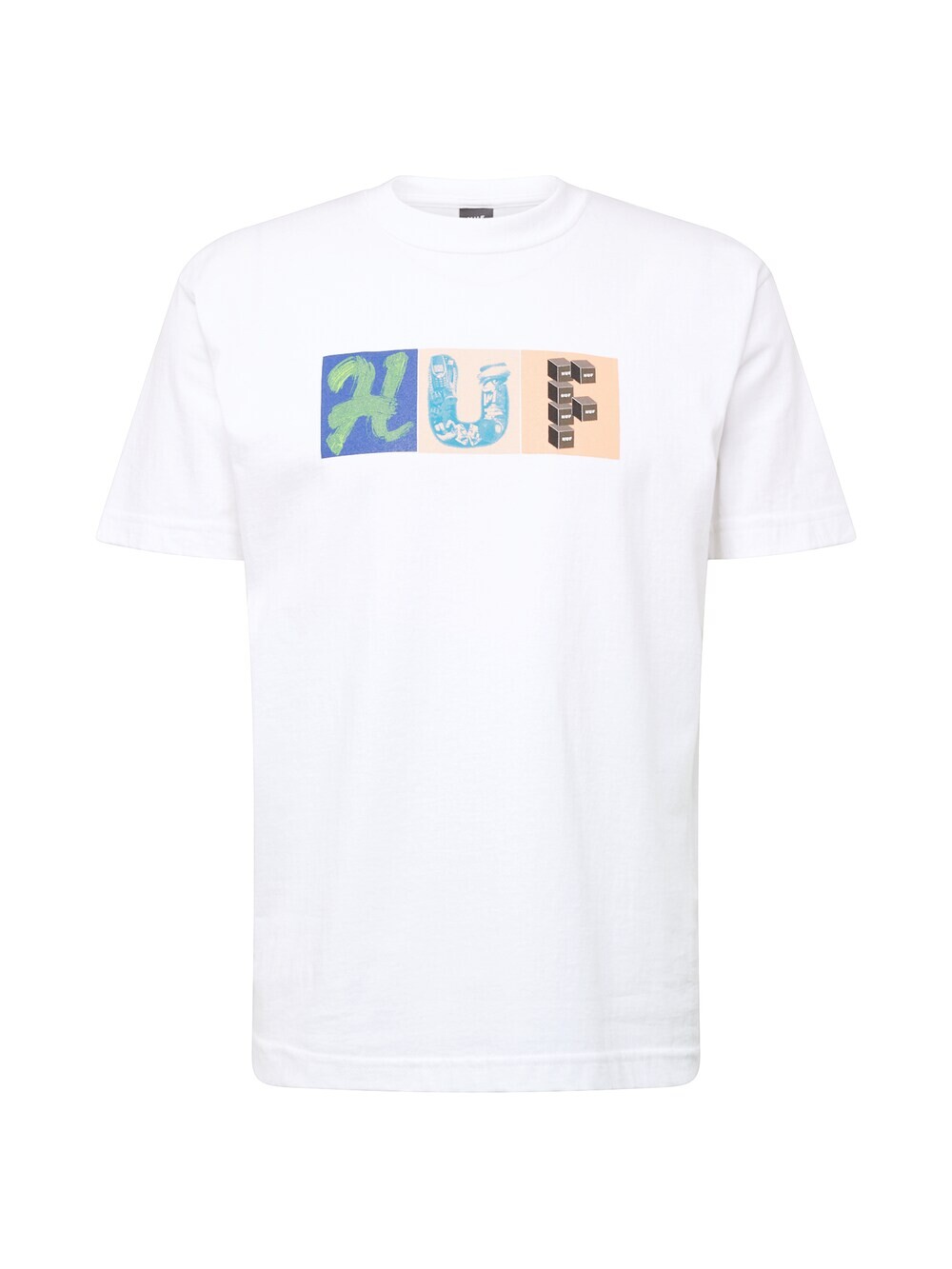 

Футболка HUF THREEMIX, белый