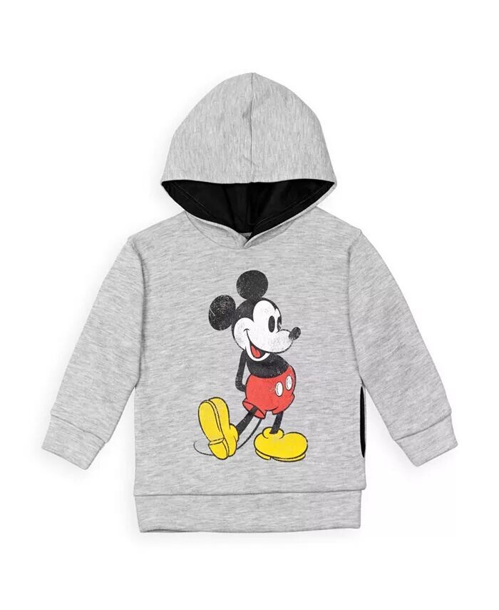 

Флисовая толстовка с Микки Маусом для малышей, Дети Мальчики Disney, серый