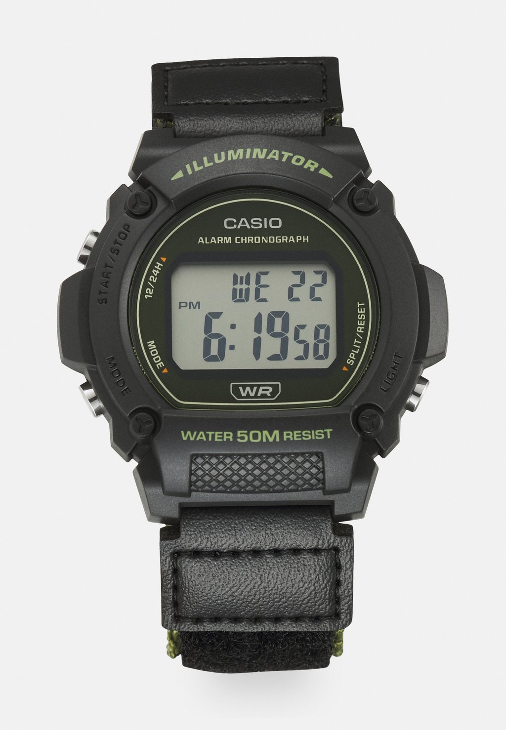 Цифровые часы BAND SERIES W-219HB Casio, цвет black