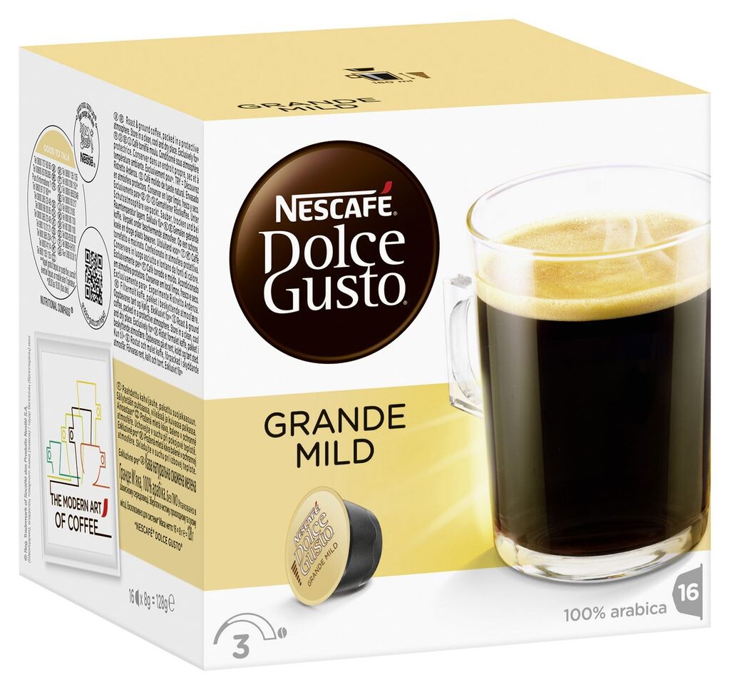 

Nescafé Dolce Gusto Гранде Милд | 16 кофейных капсул