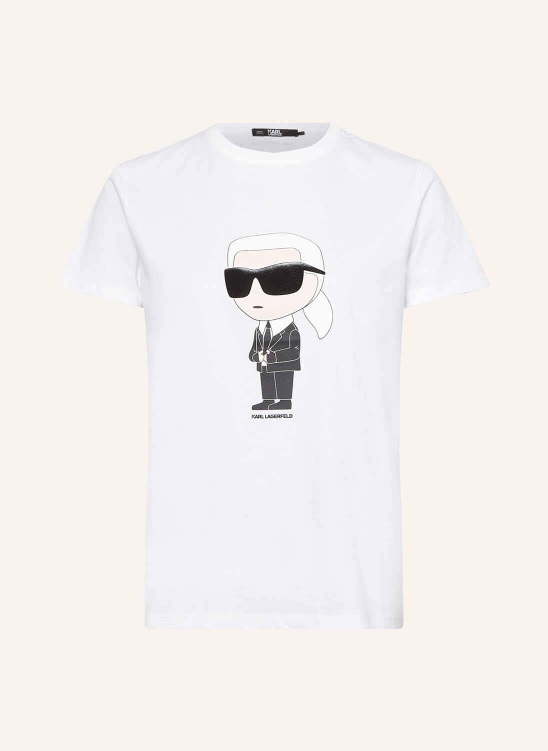

Футболка KARL LAGERFELD, белый