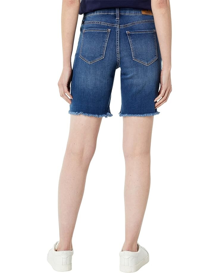 

Шорты U.S. POLO ASSN. 7" Mid-Rise Stretch Denim Bermuda in Medium Enzyme Wash, цвет Medium Enzyme Wash