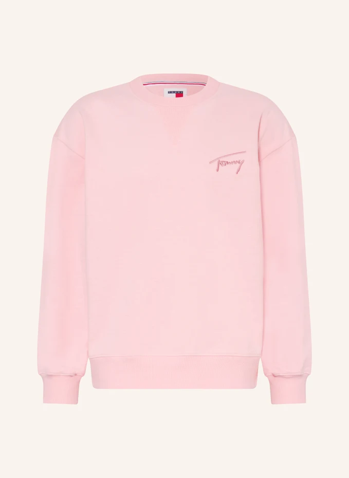 

Фуфайка Tommy Jeans, розовый