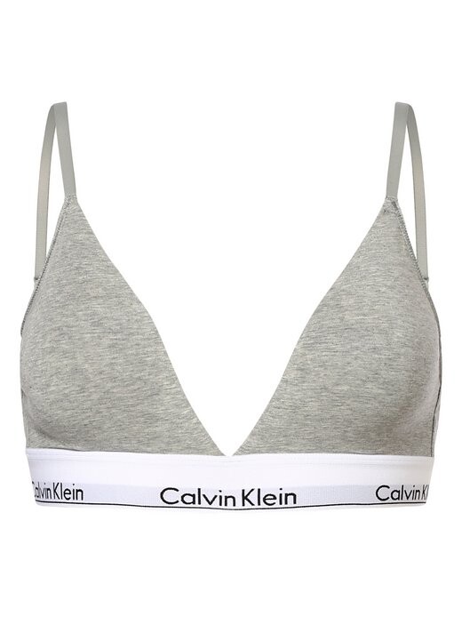 

Бюстгальтер с мягкой подкладкой Calvin Klein, серый