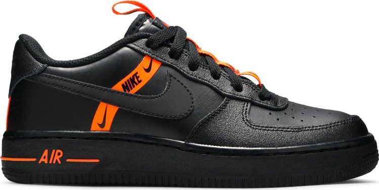 Nike Air Force 1 LV8 KSA GS Worldwide Pack Black Total Orange CDEK.Shopping