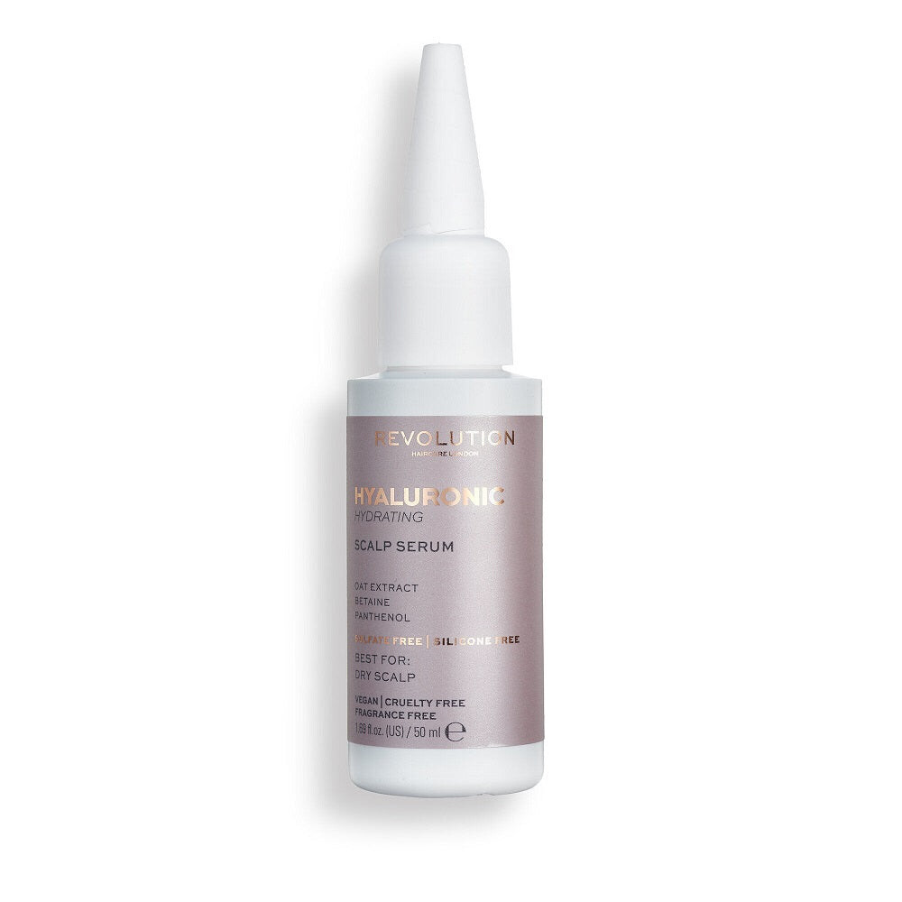 

Revolution Уход за волосами Hyaluronic Hydrating Scalp Serum увлажняющая сыворотка для сухой кожи головы 50мл