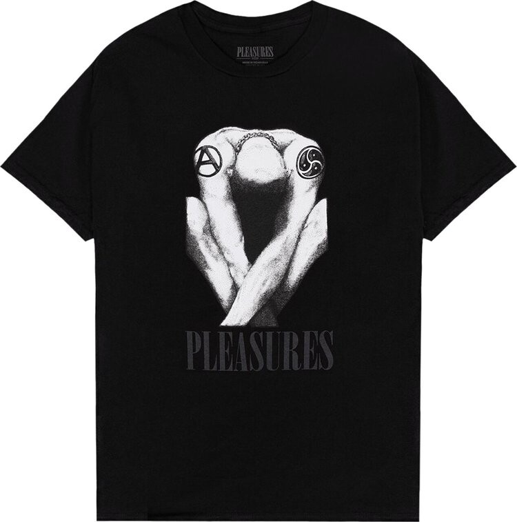 

Футболка Pleasures Bended T-Shirt 'Black', черный