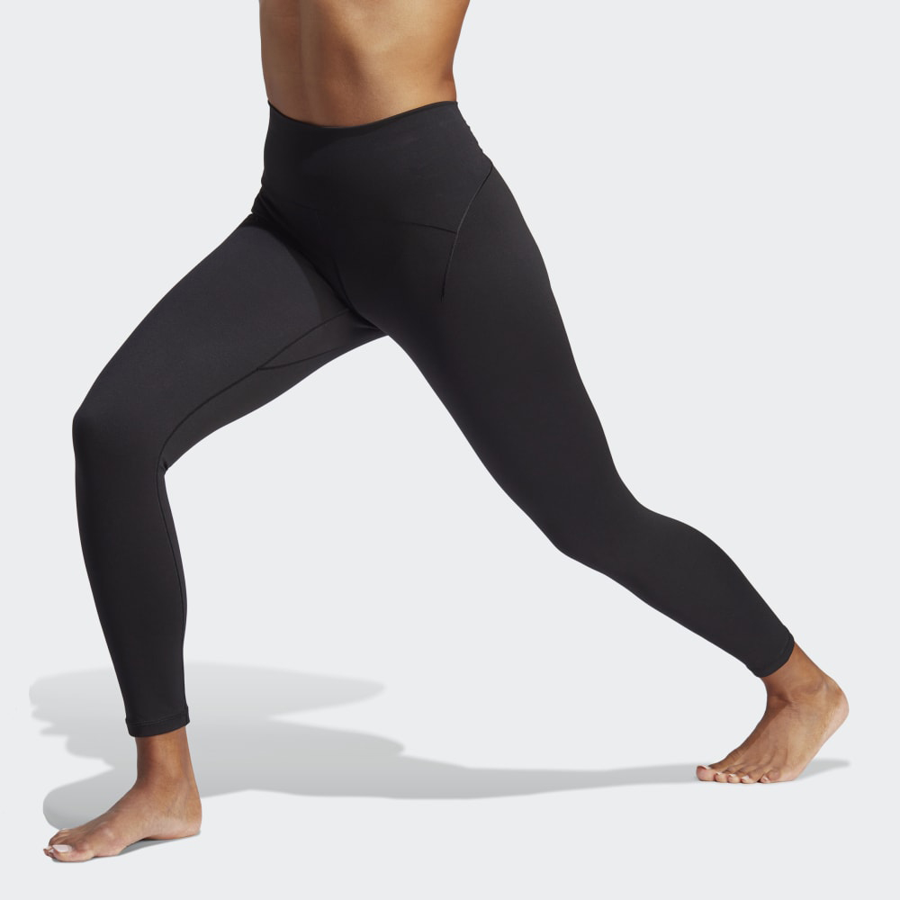 Леггинсы Adidas Yoga Studio Luxe 7/8 Leggings, Черный