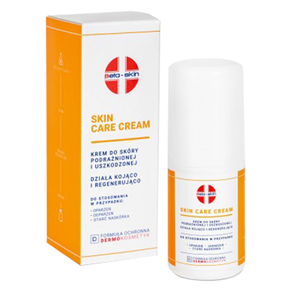 Beta Skin Skin Care Cream крем для тела для раздраженной и поврежденной кожи, 75 мл