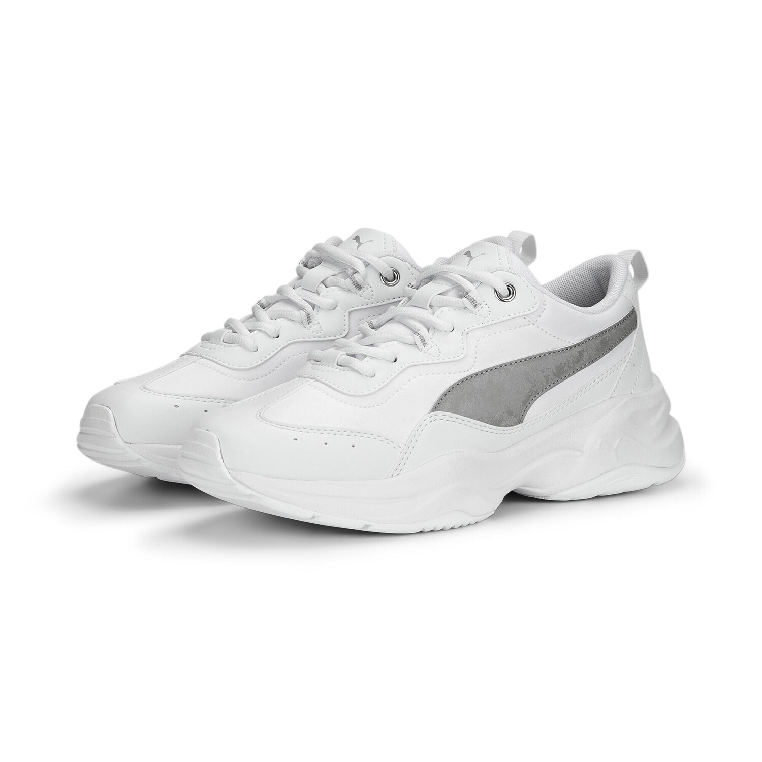 

Кроссовки Cilia Space Metallics Женское PUMA, Белое серебро