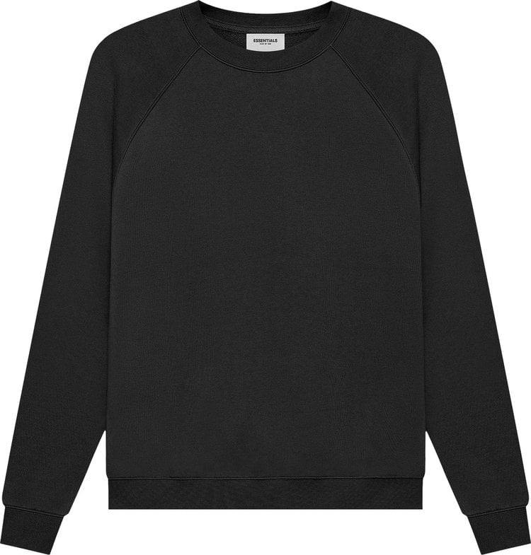 

Толстовка Fear of God Essentials Pull-Over Crewneck 'Stretch Limo', черный