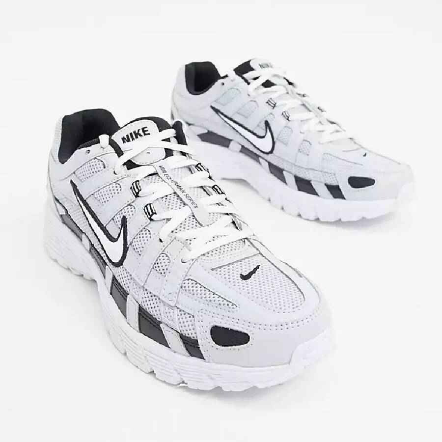 

Кроссовки Nike P-6000, серебристый/белый