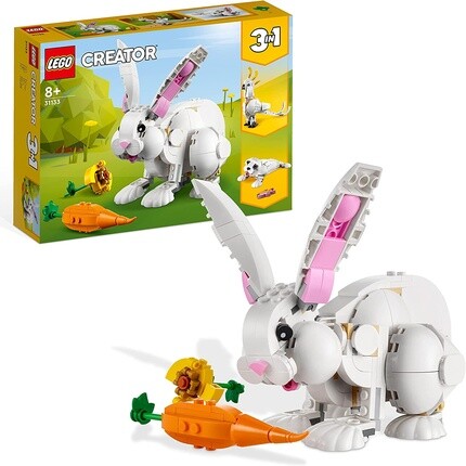 

Фигурка-конструктор Lego 31133 Creator 3 in 1 белый кролик