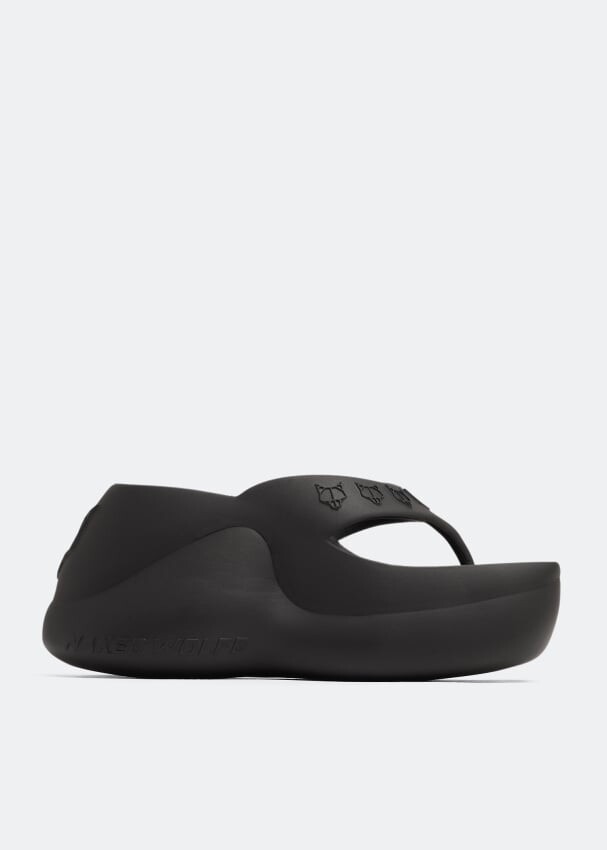 

Сандалии NAKED WOLFE Diva wedge sandals, черный