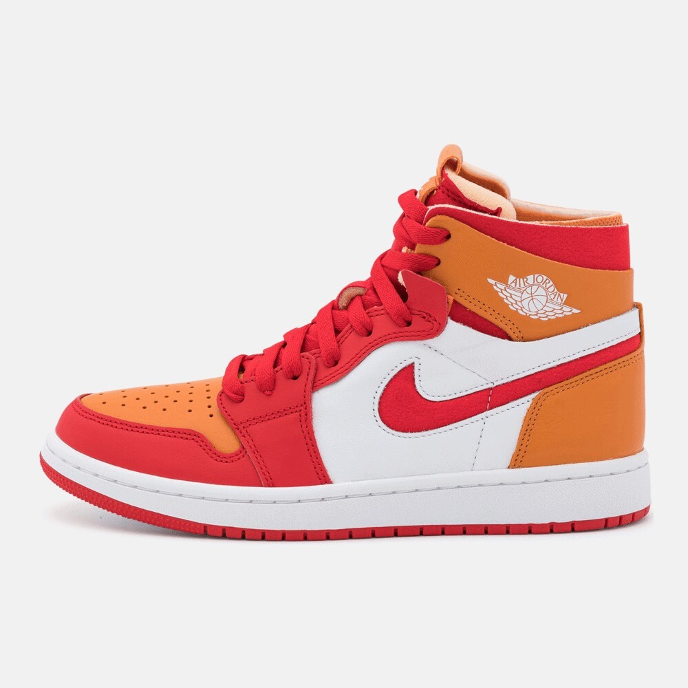 

Кроссовки Jordan Air 1 Zoom, fire red/curry/white