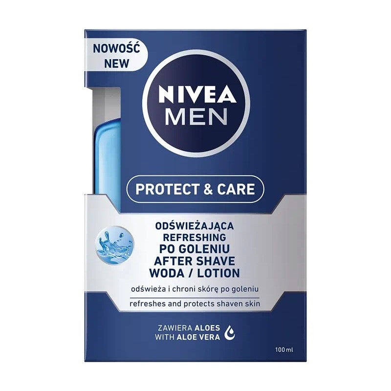 Nivea Men Protect & Care освежающий лосьон после бритья 100мл