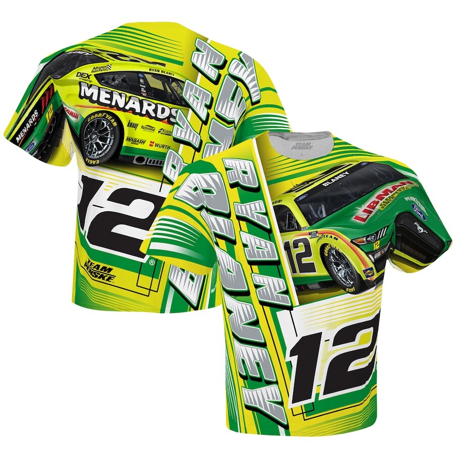 

Футболка с коротким рукавом Team Penske Ryan Blaney, белый