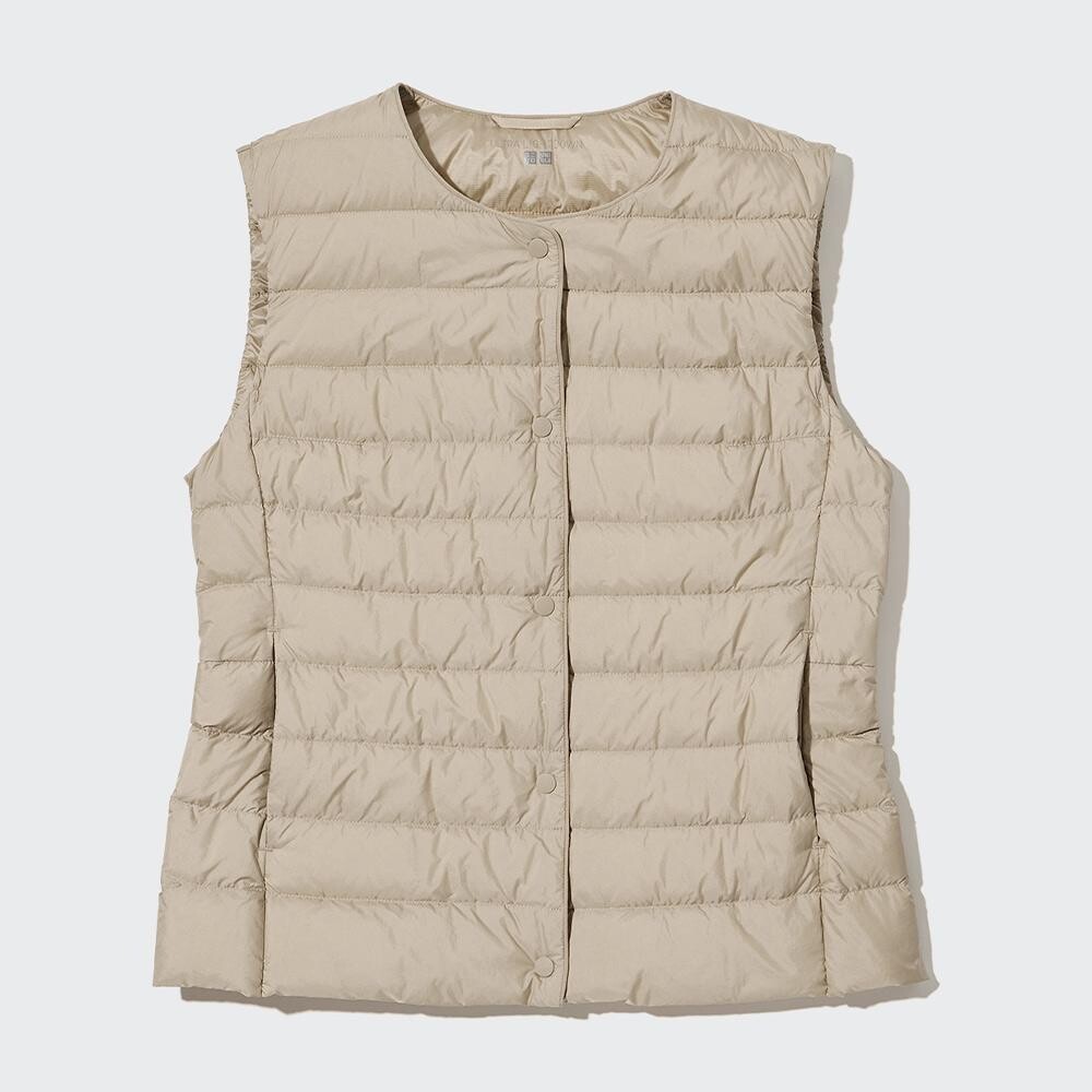 

Жилет Uniqlo, бежевый