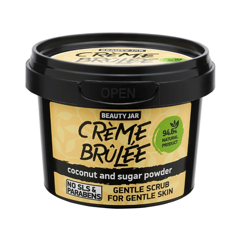 

BEAUTY JAR Нежный скраб для лица Крем-брюле для нежной кожи 120г