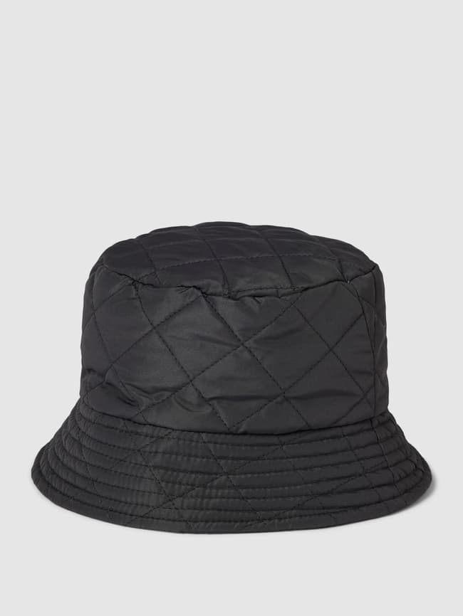 Стеганая шляпа-ведро Jake*s Casual, черный цена и фото