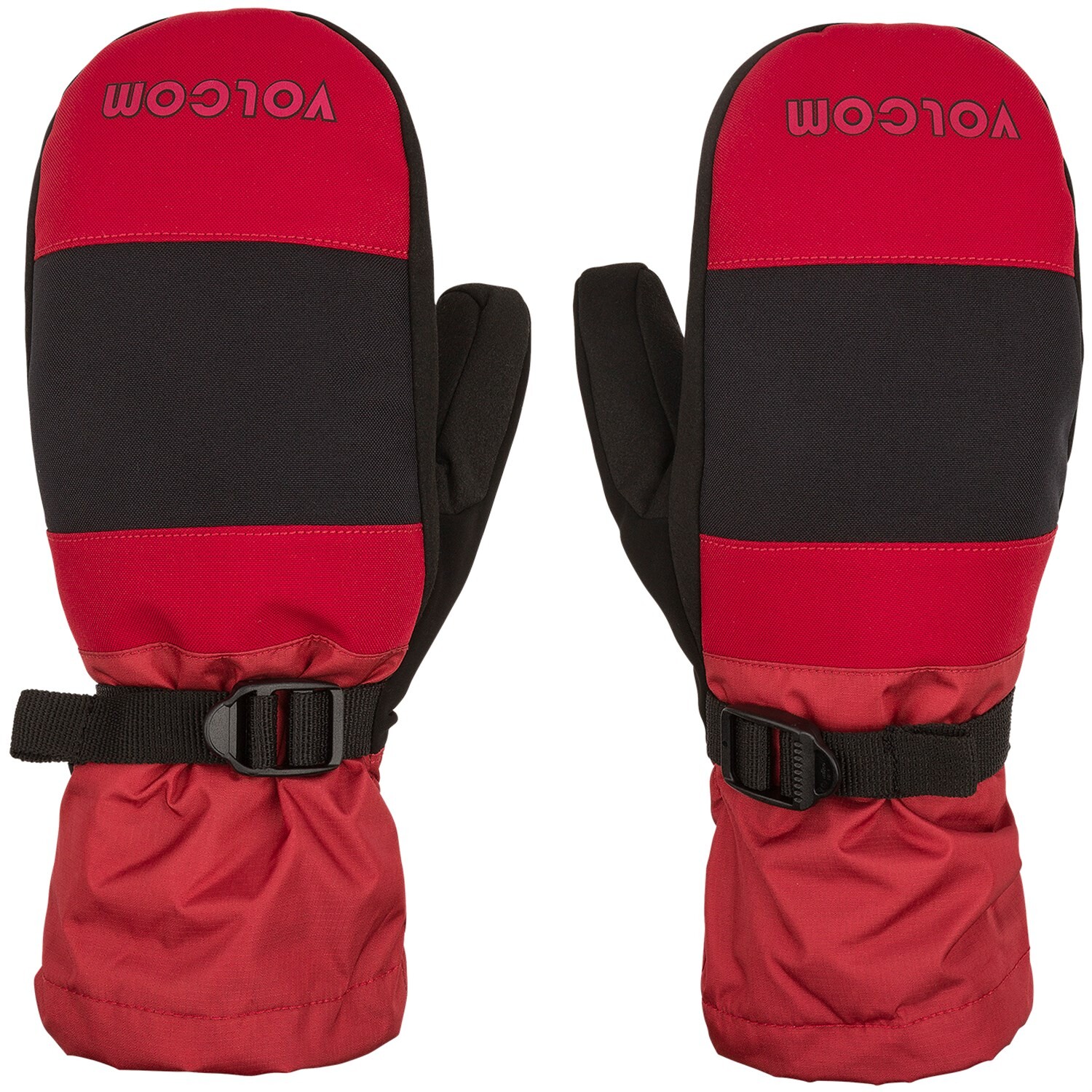 

Варежки Volcom Stone Brighton, красный
