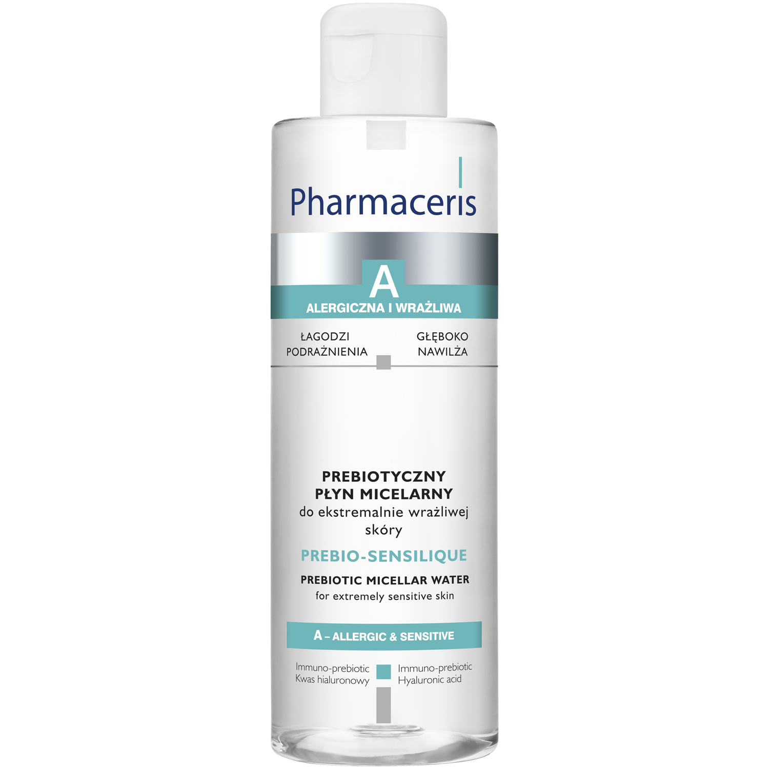 Pharmaceris A Prebio-Sensilique мицеллярная вода с пребиотиком для особо чувствительной кожи, 200 мл