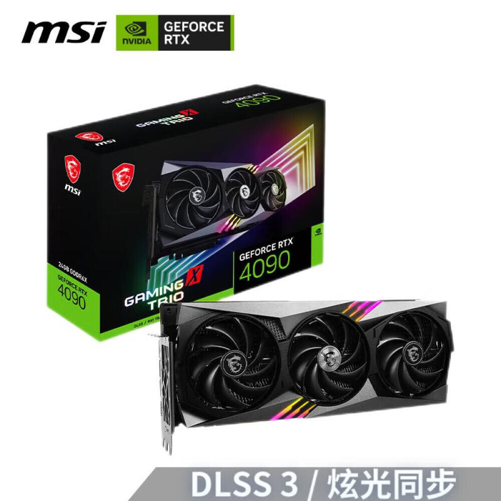

Видеокарта MSI Magic Dragon Gaming GeForce RTX 4090 X TRIO 24GB