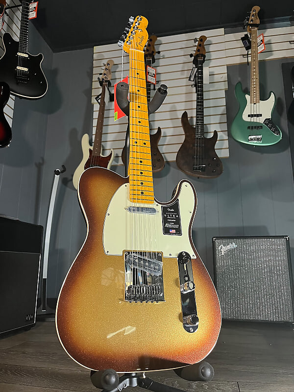 

Гитара Fender American Ultra Telecaster, мокко