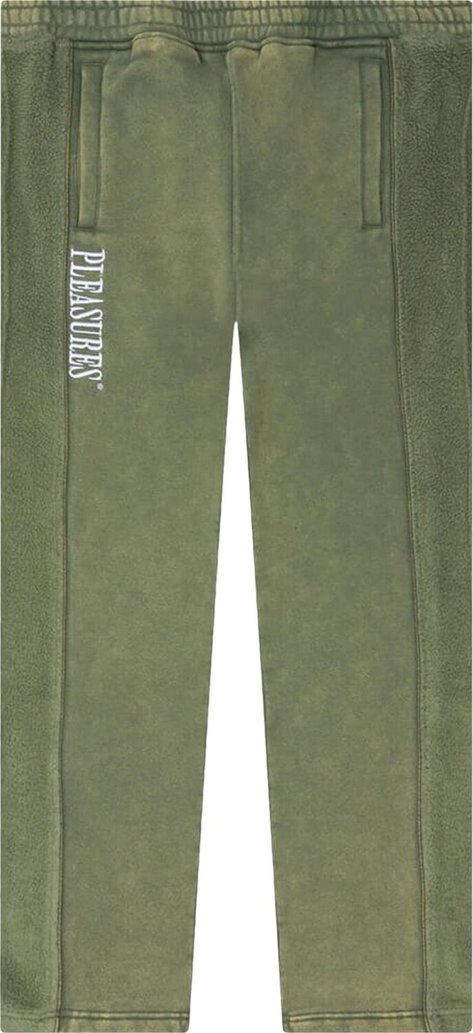 

Спортивные брюки Pleasures Tapeworm Washed Sweatpants 'Green', зеленый