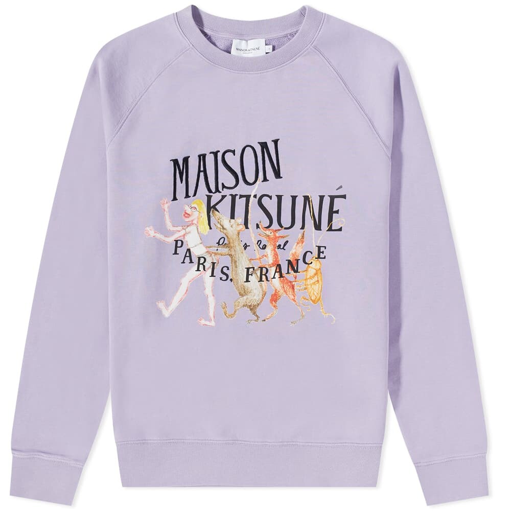 

Толстовка Maison Kitsune x Olympia Le Tan Palais Royal Crew Sweat