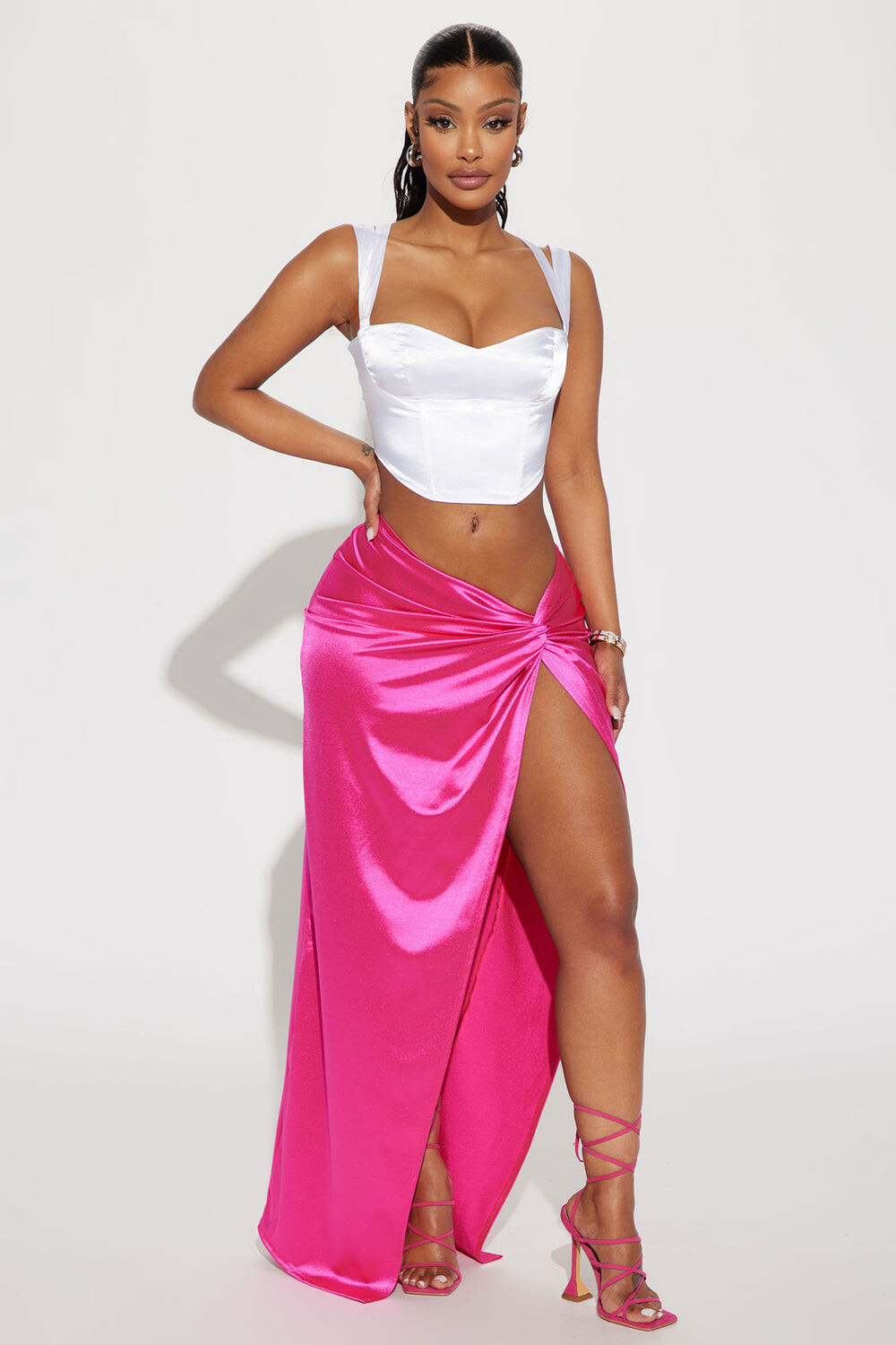 

Юбка Fashion Nova S1437PD, фуксия
