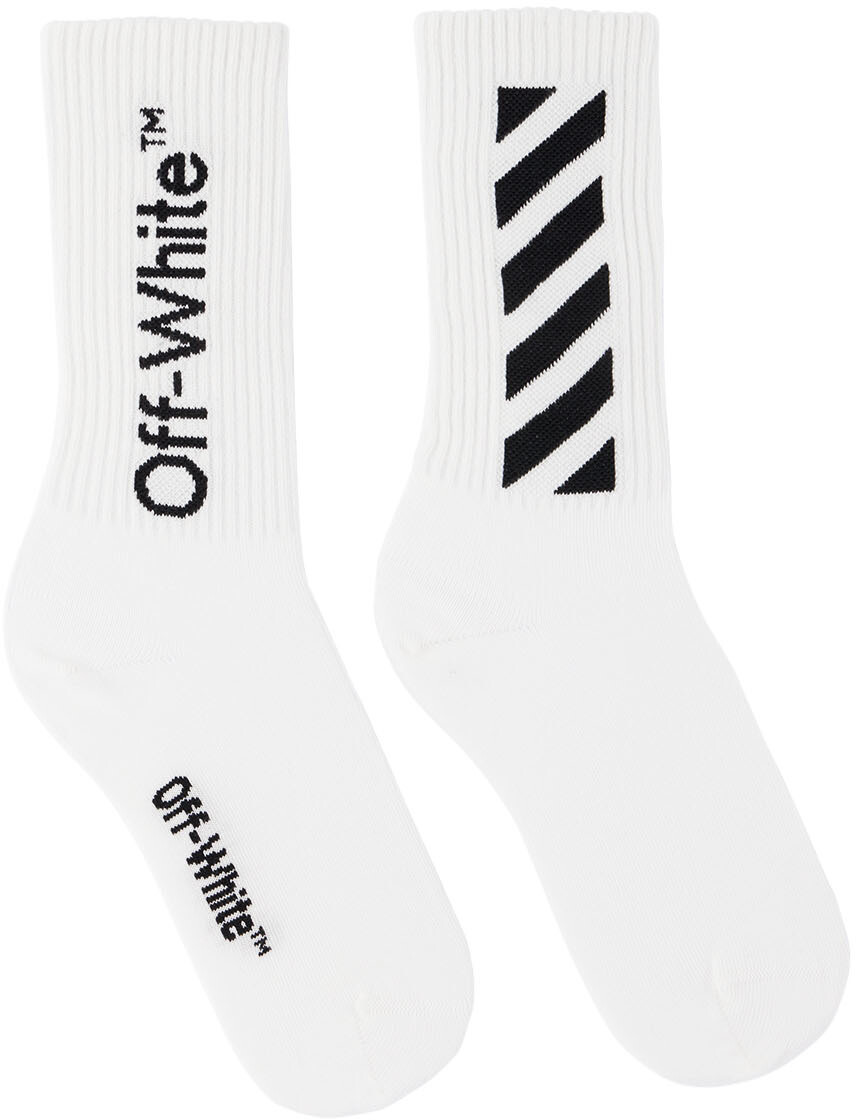 

Детские белые носки Off Diagonal Off-White