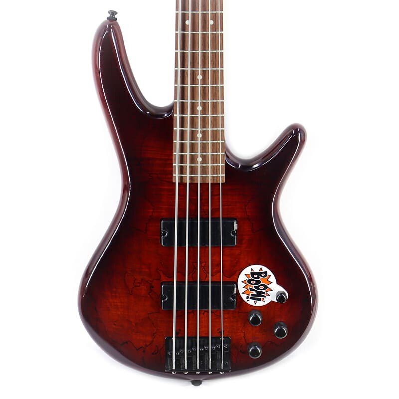 

Ibanez GIO GSR205SM 5-струнная электрическая бас-гитара - угольно-коричневый взрыв Ibanez Gio SR 5str Electric Bass