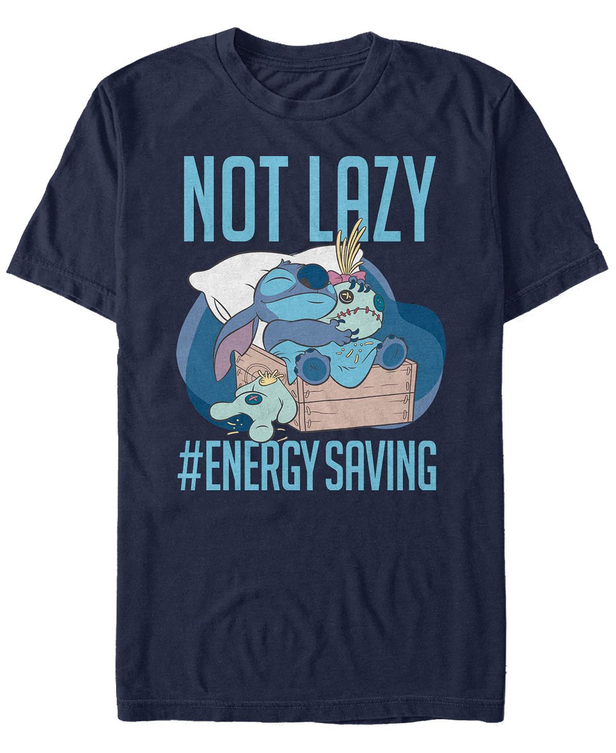 Мужская футболка с коротким рукавом lazy energy Fifth Sun, синий