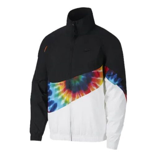 

Куртка Nike Big Swoosh Rainbow Large Logo Jacket Black CI9596-010, черный