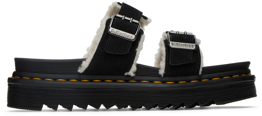 

Черные сандалии Myles Dr. Martens