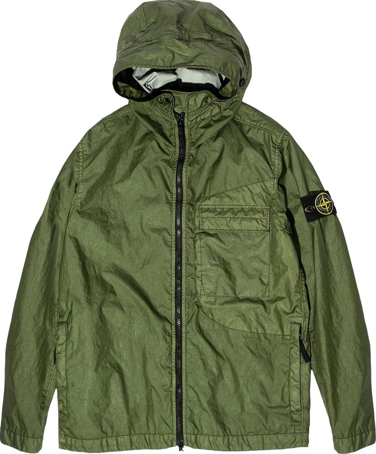 

Куртка Stone Island Membrana 3L TC Jacket 'Olive', зеленый