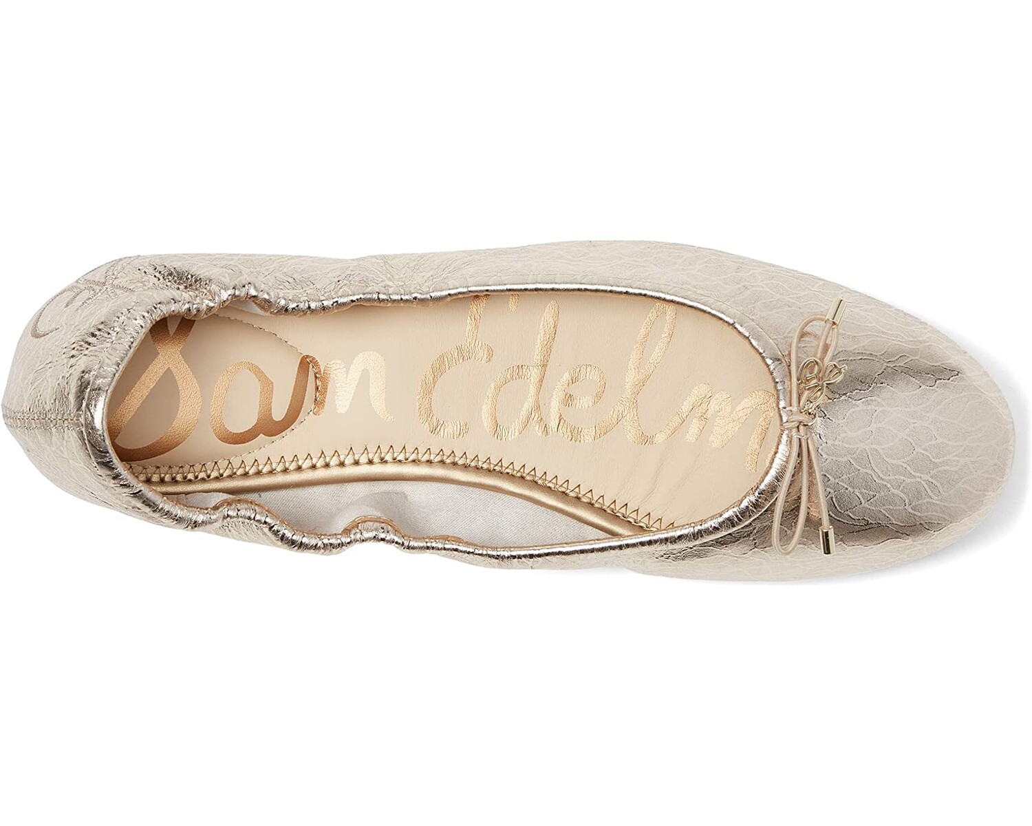 

Туфли на плоской подошве Felicia Sam Edelman, золото