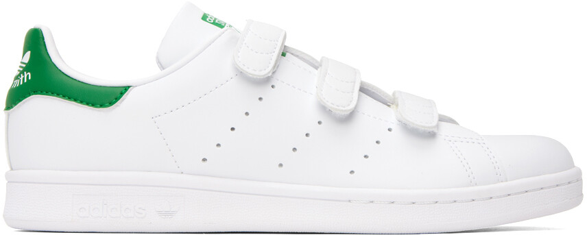 

Бело-зеленые кроссовки Stan Smith adidas Originals