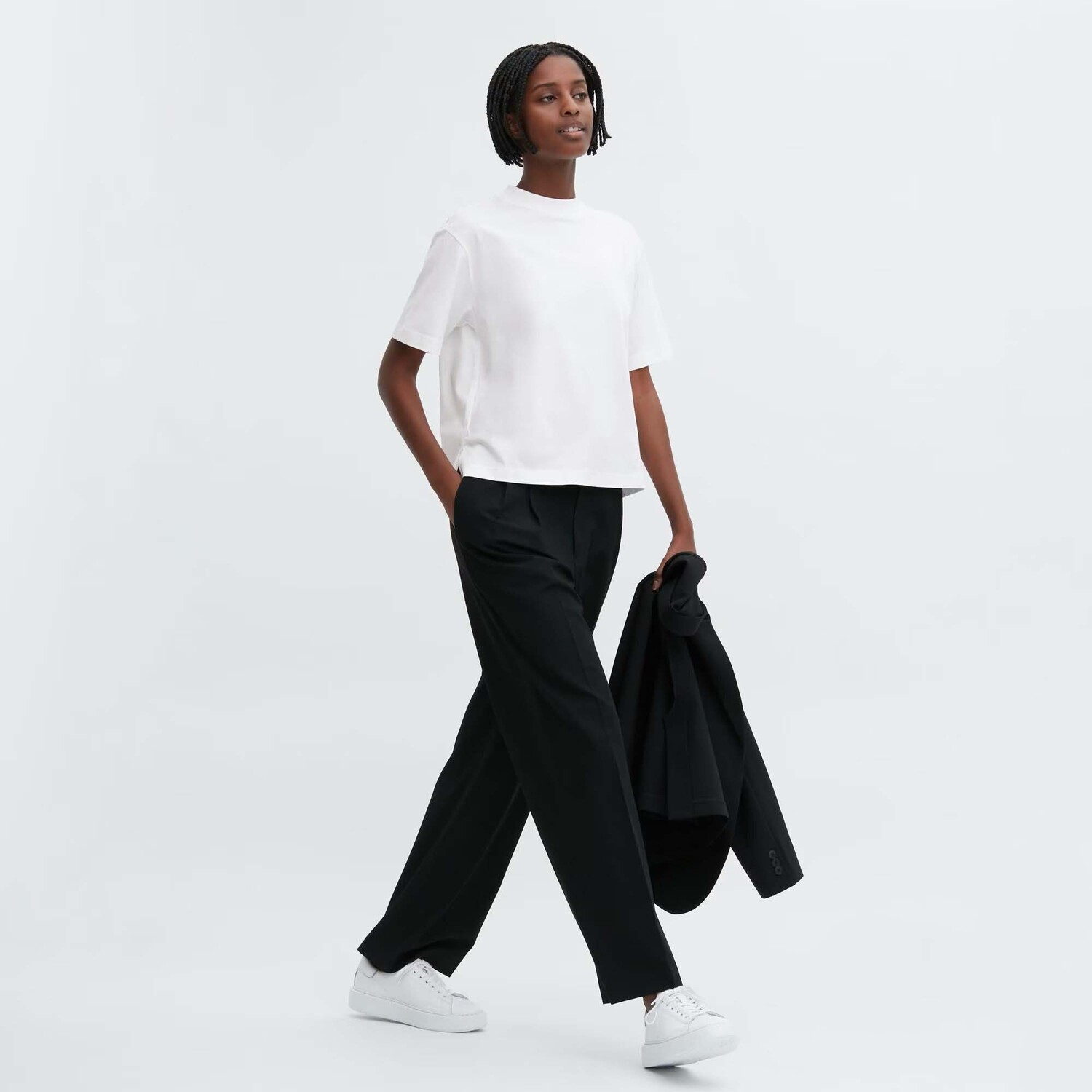 

Футболка Uniqlo Airism Cotton Short Sleeved, белый